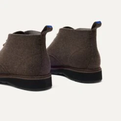Rothy's The Chukka Boot - Umber -Rothy's Shoes Store 146 ChukkaBoot Umber HeelDetail