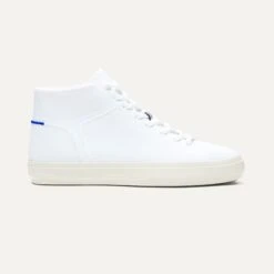 Rothy's The Men's High Top Sneaker - Bright White