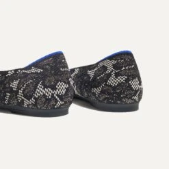 Rothy's The Point II - Black Chantilly 10 Rothy's The Point II - Black Chantilly -Rothy's Shoes Store 152 PointII BlackChantilly Heel 5115