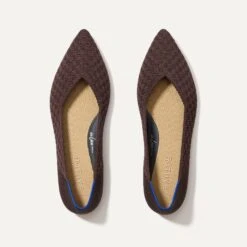 Rothy's The Point II - Chocolate Basketweave