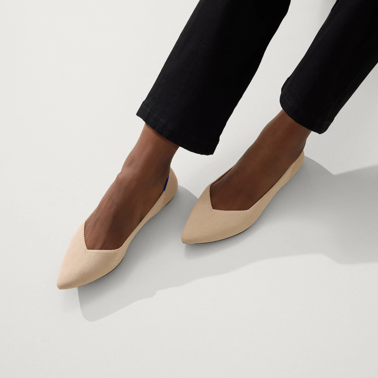 Rothy's The Point II - Ecru 2 Rothy's The Point II - Ecru - Image 2