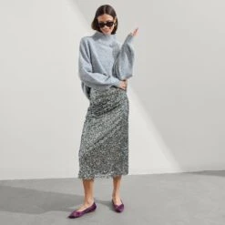 Rothy's The Point II - Purple Plaid -Rothy's Shoes Store 152 PointII PurplePlaid OnFigure 1225