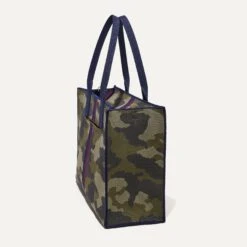 Rothy's The Classic Tote - Spruce Camo -Rothy's Shoes Store 162 ClassicTote SpruceCamo 45 Degree 0188