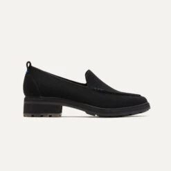 Rothy's The Lug Loafer - Onyx Black