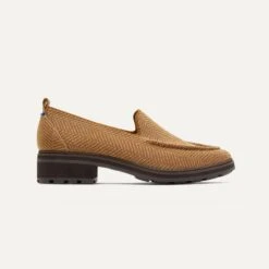 Rothy's The Lug Loafer - Teak Herringbone