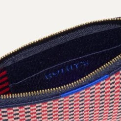 Rothy's The Wallet Wristlet - Confetti Micro Check -Rothy's Shoes Store 164 WalletWristlet ConfettiMicrocheck Inside 7190