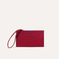 Rothy's The Wallet Wristlet - Cranberry