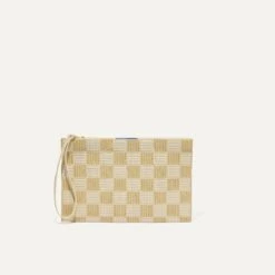Rothy's The Wristlet - Checker Sand