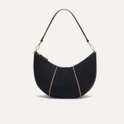 Rothy's The Crescent Bag - Black