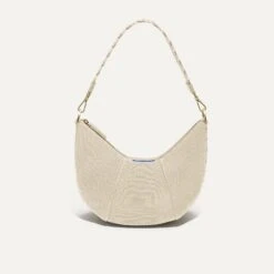 Rothy's The Crescent Bag - Cream Twist