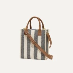 Rothy's The Petite Classic Tote - Cabana Stripe