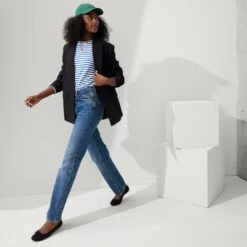 Rothy's The Ballet Flat - Black -Rothy's Shoes Store 181 BalletFlat Black On Figure 2324