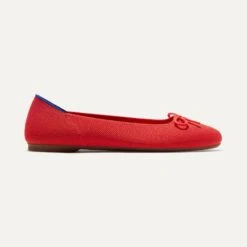 Rothy's The Ballet Flat - Glamour Red 10 Rothy's The Ballet Flat - Glamour Red -Rothy's Shoes Store 181 TheBalletFlat GlamourRed Side 5652 454cf375 1307 4ebf b73c d75edd78b783