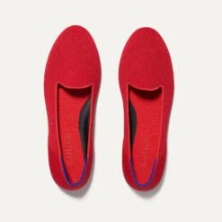 Rothy's The Lounge Loafer - Bombshell Red