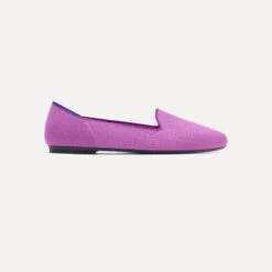 Rothy's The Lounge Loafer - Soft Orchid -Rothy's Shoes Store 182 LoungeLoafer SoftOrchid Side 843
