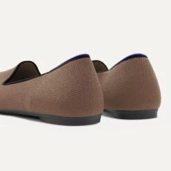 Rothy's The Lounge Loafer - Sparrow -Rothy's Shoes Store 182 LoungeLoafer Sparrow HeelDetail