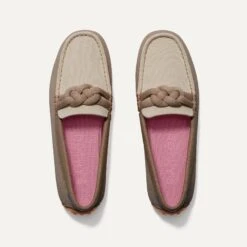 Rothy's The Braid Driver - Latte Foam