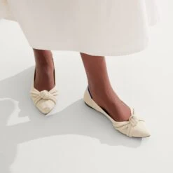 Rothy's The Knot Point II - Conch -Rothy's Shoes Store 185 KnotPointII Conch OnFigure 0045