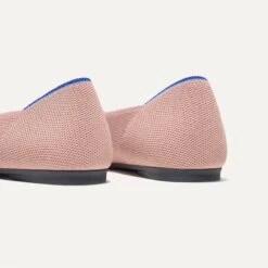 Rothy's The Knot Point II - Maple Pink -Rothy's Shoes Store 185 KnotPointII MaplePink Heel 5567