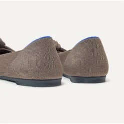 Rothy's The Knot Point II - Sparrow -Rothy's Shoes Store 185 KnotPointII Sparrow HeelDetail 90964