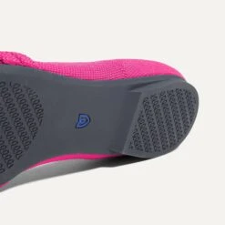 Rothy's The Knot Point II - Starfish Pink -Rothy's Shoes Store 185 KnotPointII StarfishPink Sole 666