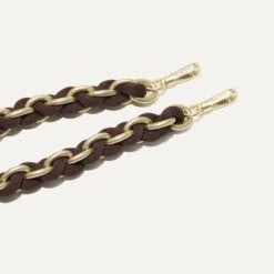 Rothy's The Shoulder Strap - Chocolate Chain 7 Rothy's The Shoulder Strap - Chocolate Chain -Rothy's Shoes Store 187 ShoulderStrap ChocolateChain Hardware 2953