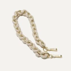 Rothy's The Shoulder Strap - White Chain -Rothy's Shoes Store 187 TopHandleChain White Hardware V2