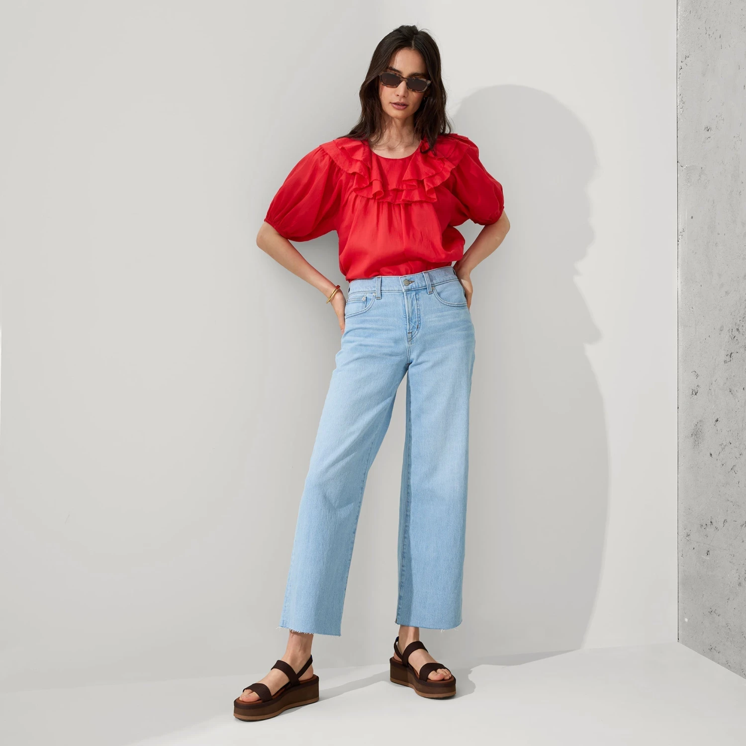 Rothy's The Lightweight Wedge Sandal - Cardamom 3 Rothy's The Lightweight Wedge Sandal - Cardamom - Image 3