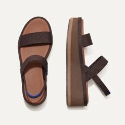 Rothy's The Lightweight Wedge Sandal - Cardamom