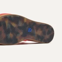 Rothy's The Lightweight Wedge Sandal - Red Hot Woven -Rothy's Shoes Store 189 LightweightWedgeSandal RedHotWoven Sole 0571