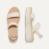 Rothy's The Lightweight Wedge Sandal - Salt