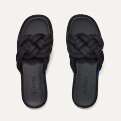 Rothy's The Summer Sandal - Black