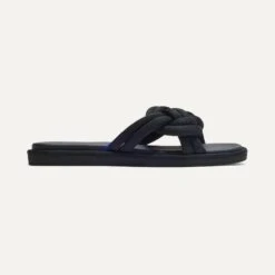 Rothy's The Summer Sandal - Black -Rothy's Shoes Store 191 SummerSandal Black Side 4195