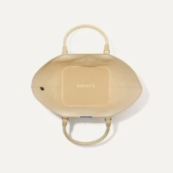 Rothy's The Summer Tote - Meringue -Rothy's Shoes Store 195 SummerTote Meringue Overhead 5667