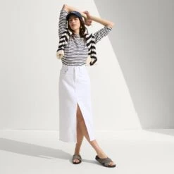 Rothy's The Weekend Slide - Silver Sand -Rothy's Shoes Store 198 WeekendSlide SilverSand On Figure 1482