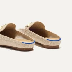 Rothy's The Double Bit Loafer Mule - Bunny Bouclé -Rothy's Shoes Store 200 DoubleBitLoaferMule BunnyBoucle Heel 6789