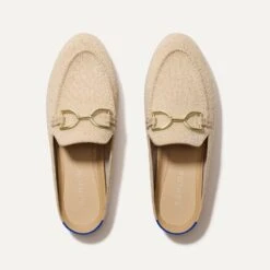 Rothy's The Double Bit Loafer Mule - Bunny Bouclé
