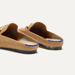 Rothy's The Double Bit Loafer Mule - Wren Bouclé -Rothy's Shoes Store 200 DoubleBitLoaferMule WrenBoucle Heel 5877