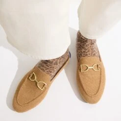 Rothy's The Double Bit Loafer Mule - Wren Bouclé -Rothy's Shoes Store 200 DoubleBitLoaferMule WrenBoucle On Figure 0327