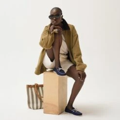 Rothy's The Boat Shoe - Bay Blue -Rothy's Shoes Store 20250123 Spring 2025 Boat Shoe Launch Blue 0101