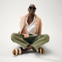 Rothy's The Buckle Slide - Sea Salt -Rothy's Shoes Store 20250123 Spring 2025 Buckle Slide Oat 0030 291a00cc 83ee 49a5 b51c bb585c2f3414