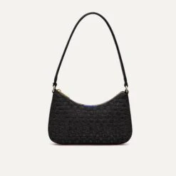 Rothy's The Mini Shoulder Bag - Black Sand
