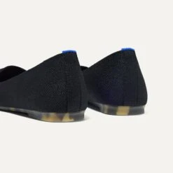 Rothy's The Max Square - Black -Rothy's Shoes Store 210 MaxSquare Black HeelDetail 0429 9754e4db 5a01 4ef6 a1b3 44db9a23a755