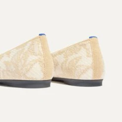 Rothy's The Max Square - White Chantilly -Rothy's Shoes Store 210 MaxSquare WhiteChantilly Heel 2323