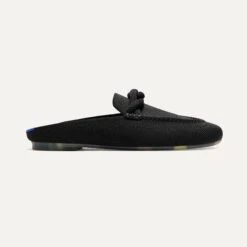 Rothy's The Loafer Mule - Black -Rothy's Shoes Store 211 LoaferMule Black Side 0192