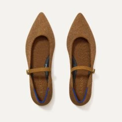 Rothy's The Point Mary Jane II - Bronze