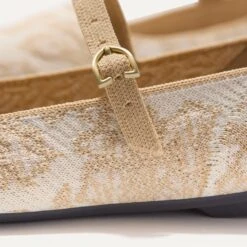 Rothy's The Point Mary Jane II - White Chantilly 13 Rothy's The Point Mary Jane II - White Chantilly -Rothy's Shoes Store 212 PointMaryJane WhiteChantilly Toedetail Macro 4553