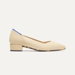 Rothy's The High Point - Sandstone -Rothy's Shoes Store 214 HighPoint Sandstone Side 3502