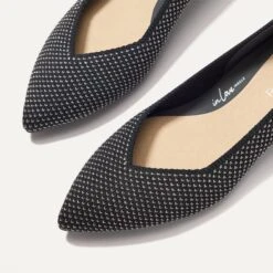 Rothy's The High Point - Star Studded -Rothy's Shoes Store 214 HighPoint StarStudded Toedetail Macro 5205