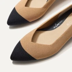 Rothy's The High Point - Wren Captoe -Rothy's Shoes Store 214 HighPoint WrenCaptoe ToeDetail 4289